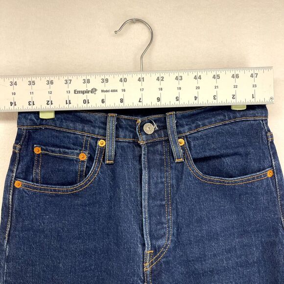 Levi Strauss & Co. 501 xx Big E Tab Button Front Jeans Ladies size 26W 30L - Picture 13 of 15